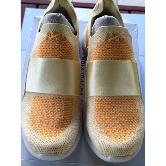 APL TechLoom Bliss Men\'s Vanilla Mango White Sneakers Plantar Fasciitis SZ 10.5 main image 7